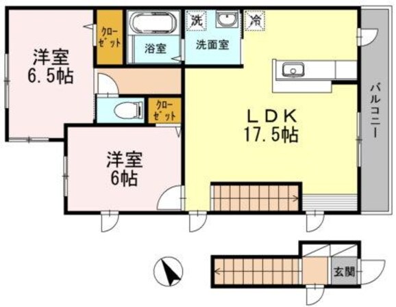 フォンテ横浜南の物件間取画像